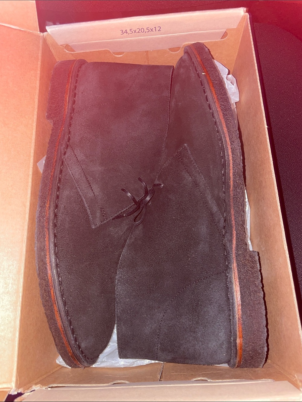 Polo by Ralph Lauren Navy Blue Shoe Box with Logo